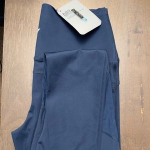 Gymshark Fusion Leggings- Sapphire Blue